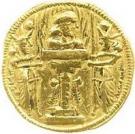 Dinar - Shapur II (type Ia/6a)