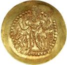 Dinar - "kushansha" Varhran II (under Varhran I)