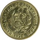 1 Sol de Oro (large Type; no mintmark)