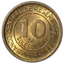 10 Soles de Oro (Admiral Grau)