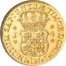 4 Escudos - Fernando VI (Colonial Milled Coinage)