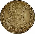 4 Escudos - Carlos III (portrait)