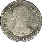 1 Real - Fernando VII (Colonial Milled Coinage)
