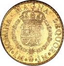 8 Escudos - Fernando VI (Colonial Milled Coinage)