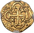 1 Escudo - Felipe V (Colonial Cob Coinage)