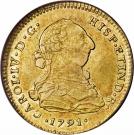 2 Escudos - Carlos IV