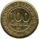 100 Soles de Oro (Miguel Grau)