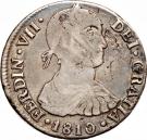 2 Reales - Fernando VII (1st type)