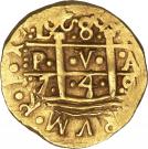 8 Escudos - Fernando VI (Colonial Cob Coinage)