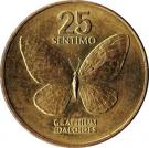 25 Sentimo (small type)