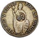 8 Reales - Fernando VII (countermarked)