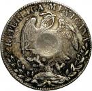 8 Reales - Isabella II (countermarked)