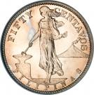 50 Centavos (U.S. Administration)