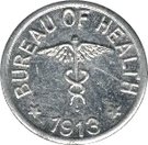 ½ Centavo (Culion Island Leper Colony)