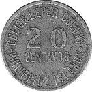 20 Centavos (Culion Island Leper Colony)