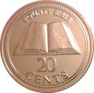 20 Cents - Elizabeth II (3rd portrait)