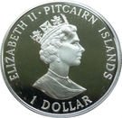 1 Dollar - Elizabeth II (Settlement; silver type)