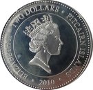 2 Dollars - Elizabeth II (White Spotted Jellyfish)