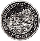 1 Dollar - Elizabeth II (Establishment of Settlement)
