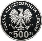 500 Złotych (40th Anniversary of the UN)