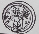 Brakteat - Odon Mieszkowic (Poznań mint)
