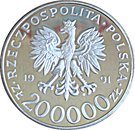 200 000 Zlotych (General Okulicki)