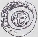 Brakteat - Mściwój II (Gdańsk mint)