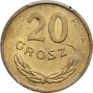 20 Groszy (Brass Trial Strike)