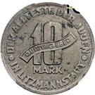 10 Mark (Jewish Ghetto Coinage Al-Mg)