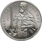 50 Złotych (Duke Mieszko I halflength portrait; Trial Strike)
