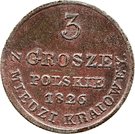 3 Grosze Polskie - Nikolai I