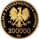 200 000 Złotych (Papal Visit; Gold Bullion)