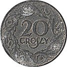 20 Groszy (German Occupation WW II)