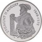 10 Złotych (Zygmunt II August; Small Portrait)