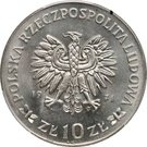 10 Złotych (50th Anniversary of Third Silesian Uprising; Trial Strike)