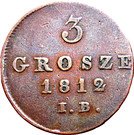 3 Grosze - Friedrich August I (I. B.)