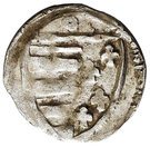 Denar - Ludwik Węgierski (Kraków mint)