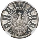 5 Złotych (Józef Piłsudski - Shooter eagle; Trial Strike Proof)