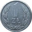 1 Złoty (small type)