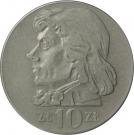 10 Złotych (Tadeusz Kosciuszko, small type)