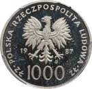 1000 Złotych (Papal Visit; Trial Strike)