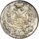 40 Groszy / 20 Kopěek - Nikolai I (Warszawa mint)
