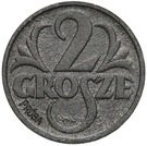 2 Grosze (German Occupation WW II; Trial Strike)
