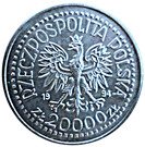 20 000 Złotych (Zygmunt I Stary (bust))