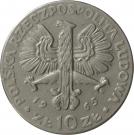 10 Złotych (700th Anniversary of Warsaw - Nike)