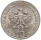 10 Złotych (Mikolaj Kopernik, small type)