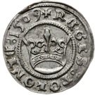 Półgrosz - Zygmunt I Stary (Kraków mint)