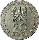 20 Złotych (COMECON Anniversary)