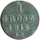 1 Grosz - Friedrich August I (I.B.)