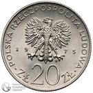 20 Złoty (International Year of Women; Trial Strike)